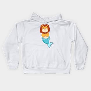 Lion Mermaid Kids Hoodie